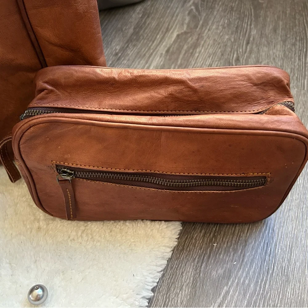 Iltalian Leather bag from Florence Italy classic full